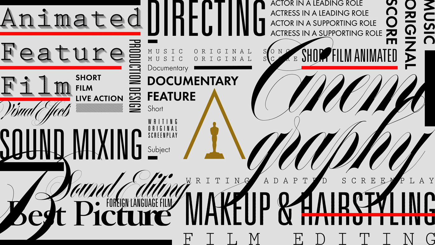 2015 OSCARS Nominations Title Animation